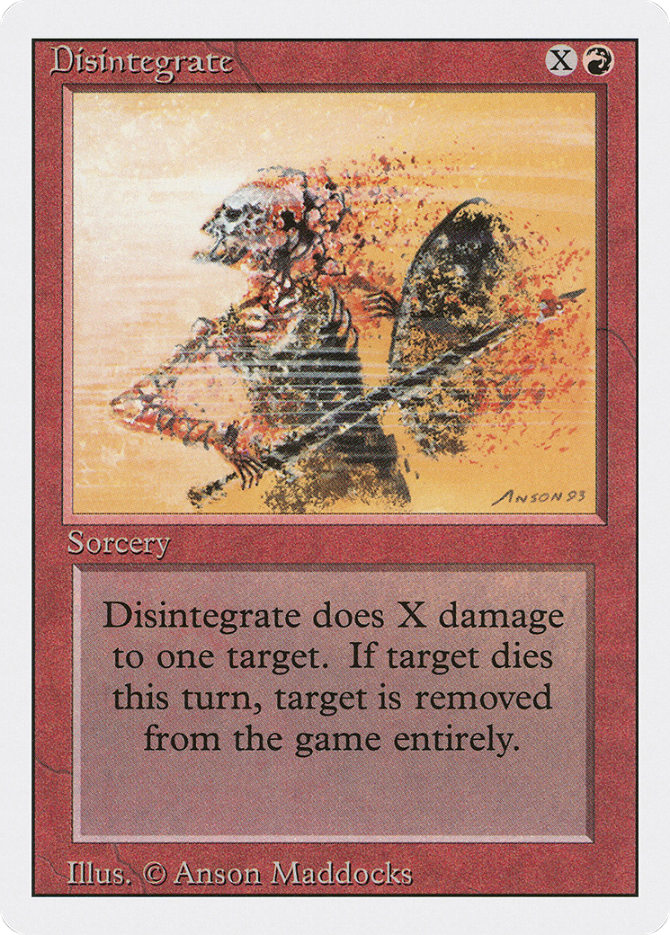 Disintegrate (3ED) #142 [EN/N]
