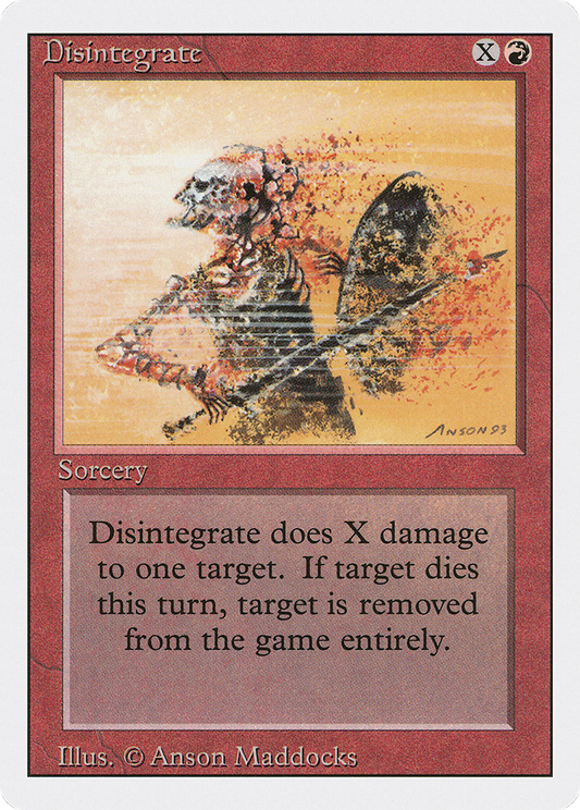 Disintegrate (3ED) #142 [EN/N]