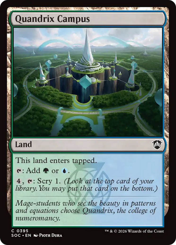 Quandrix Campus (SOC) #395 [EN/N]