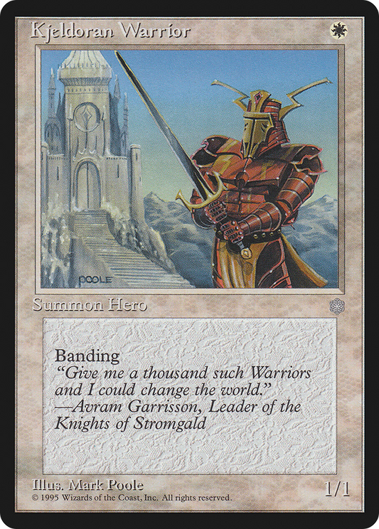 Kjeldoran Warrior (ICE) #41 [EN/N]