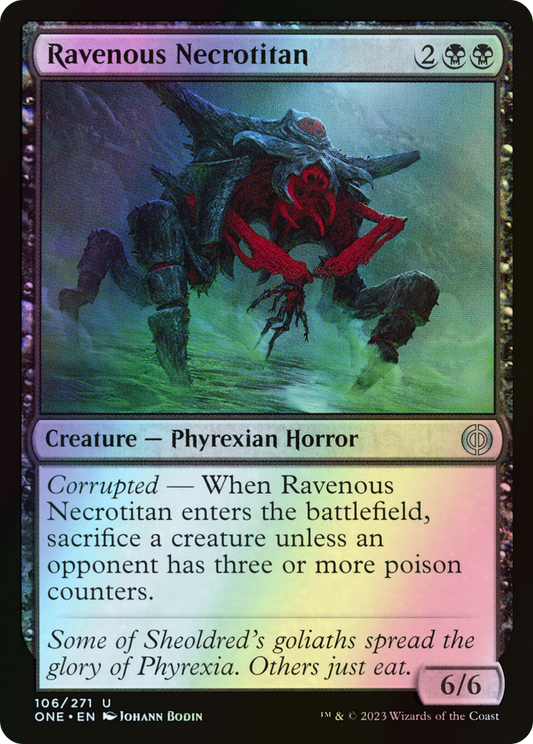 Ravenous Necrotitan (ONE) #106 [EN/F]