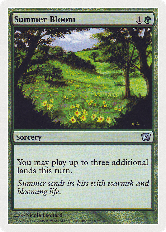 Summer Bloom (9ED) #273 [EN/N] s/o