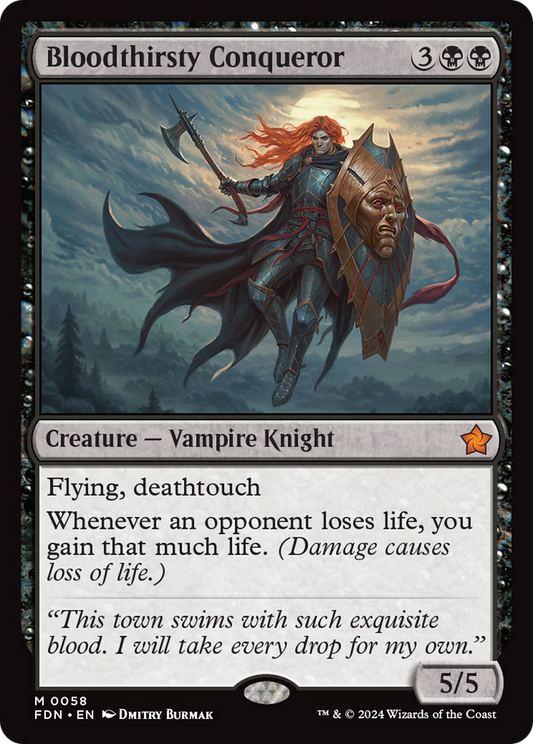 Bloodthirsty Conqueror (FDN) #58 [EN/N]
