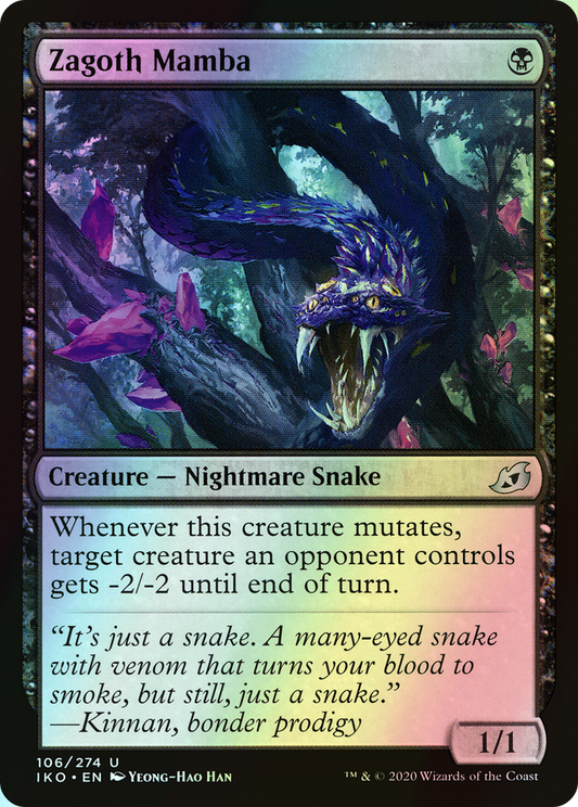 Zagoth Mamba (IKO) #106 [EN/F]