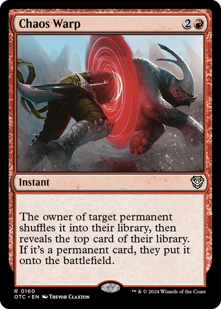 Chaos Warp (OTC) #160 [EN/N]