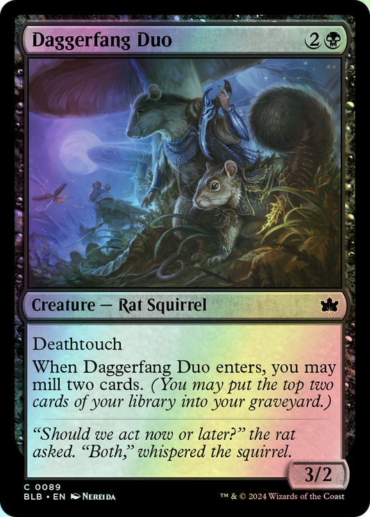 Daggerfang Duo (BLB) #89 [EN/F]