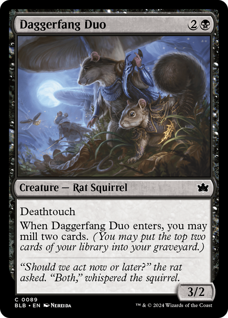 Daggerfang Duo (BLB) #89 [EN/N]
