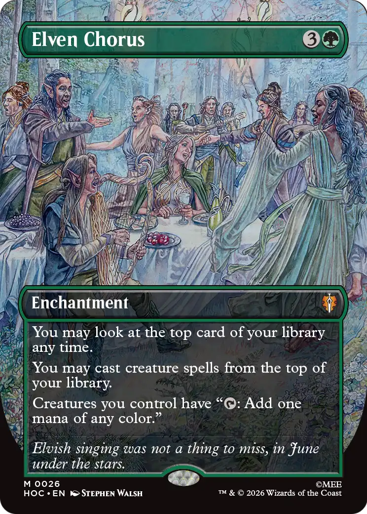 Elven Chorus (HOC) #26 [EN/N]