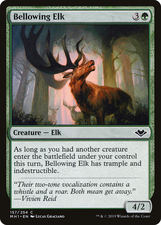 Bellowing Elk (MH1) #157 [EN/N]