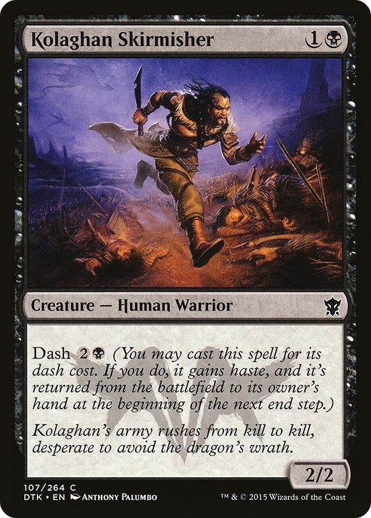Kolaghan Skirmisher (DTK) #107 [EN/N]
