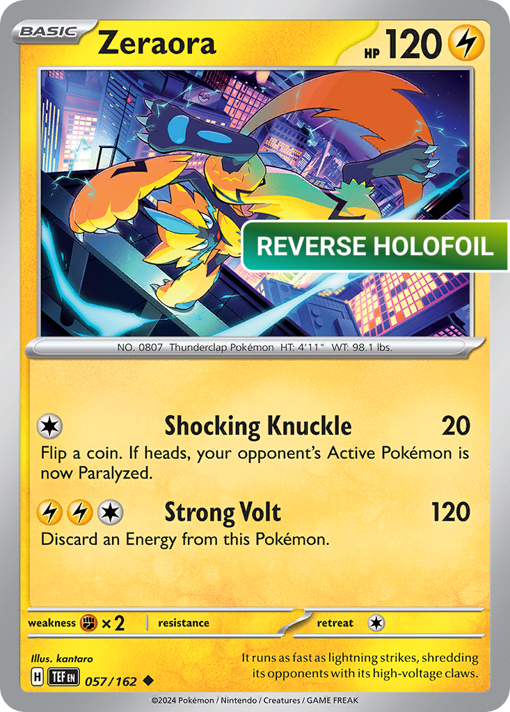 Zeraora (TEF) #57 [EN/R]