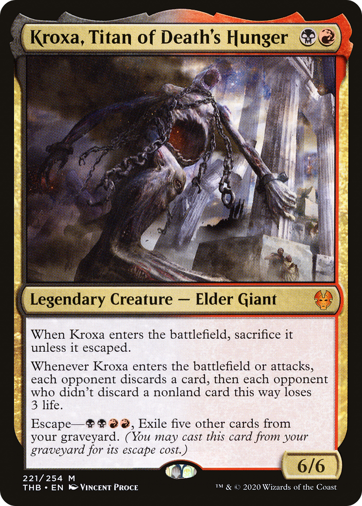 Kroxa, Titan of Death's Hunger (THB) #221 [EN/N]