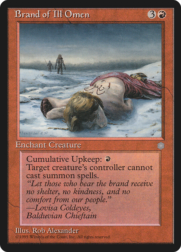 Brand of Ill Omen (ICE) #177 [EN/N]