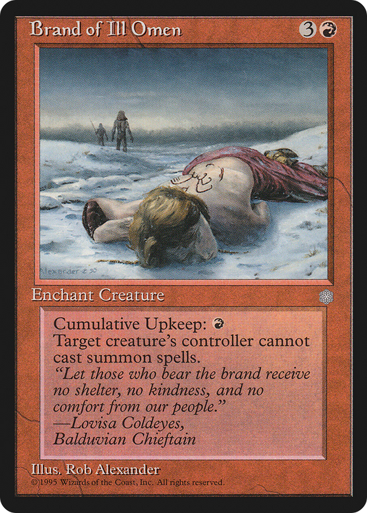 Brand of Ill Omen (ICE) #177 [EN/N]