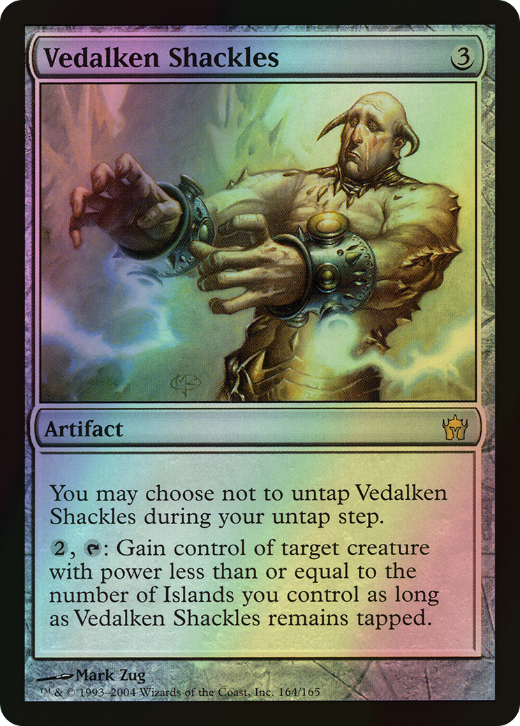 Vedalken Shackles (5DN) #164 [EN/F] s/o