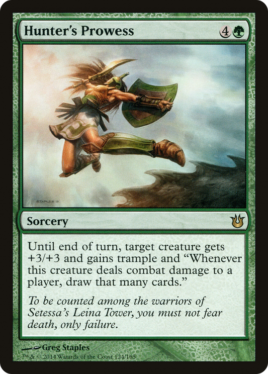 Hunter's Prowess (BNG) #124 [EN/N]