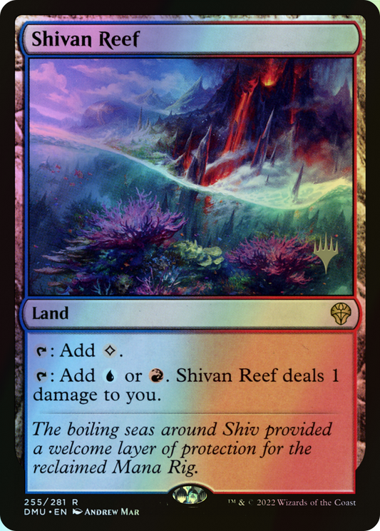 Shivan Reef (PDMU) #255p [EN/F] s/o
