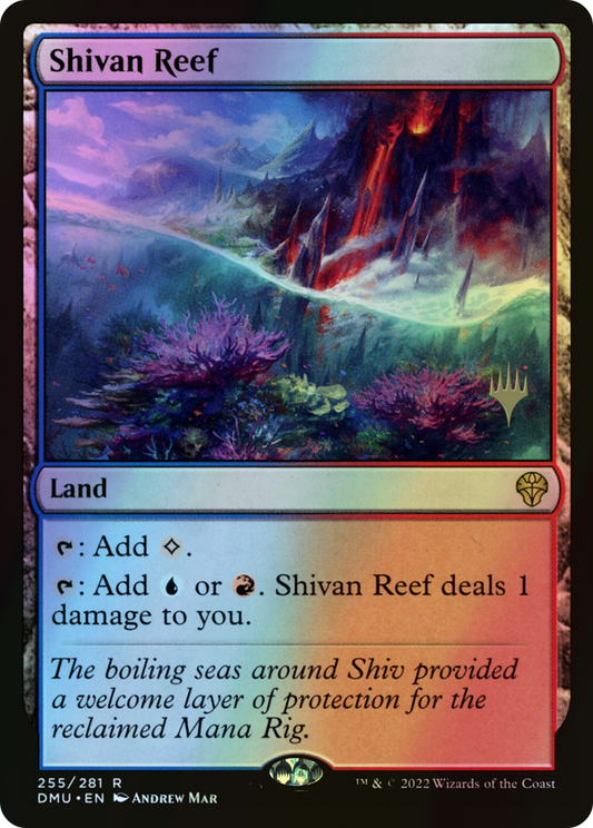 Shivan Reef (PDMU) #255p [EN/F] s/o