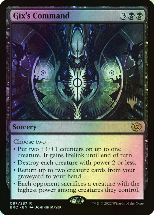 Gix's Command (PBRO) #97p [EN/F]