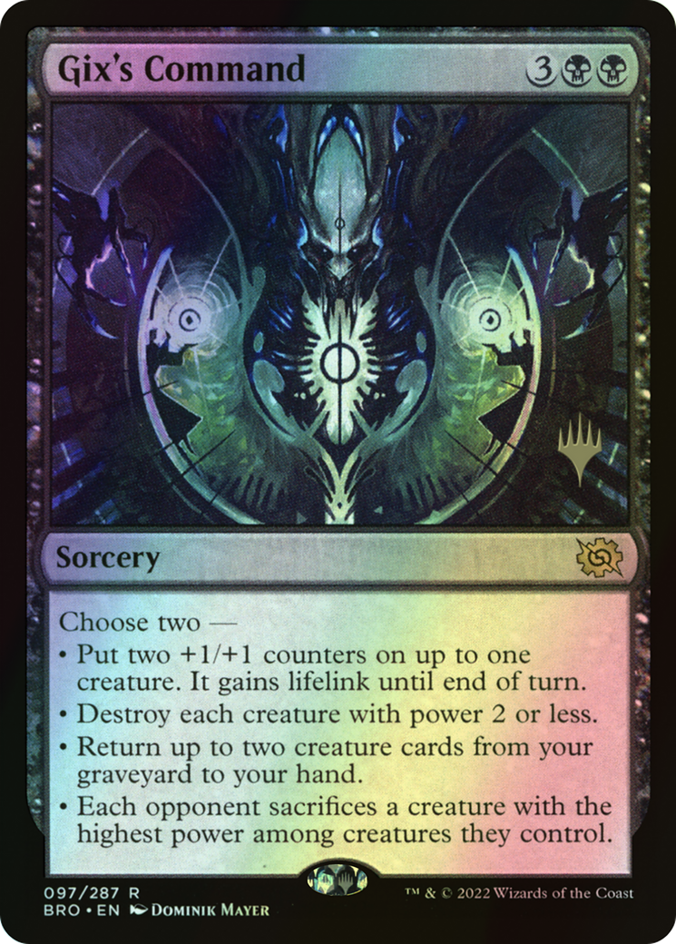 Gix's Command (PBRO) #97p [EN/F]