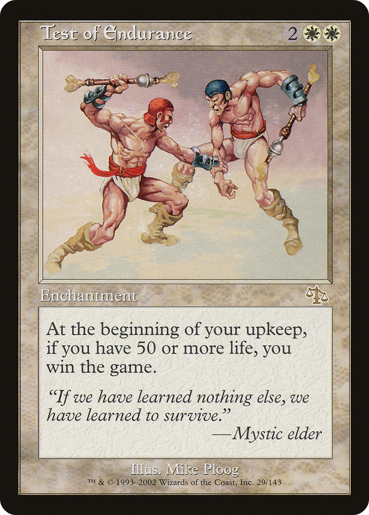 Test of Endurance (JUD) #29 [EN/N] s/o