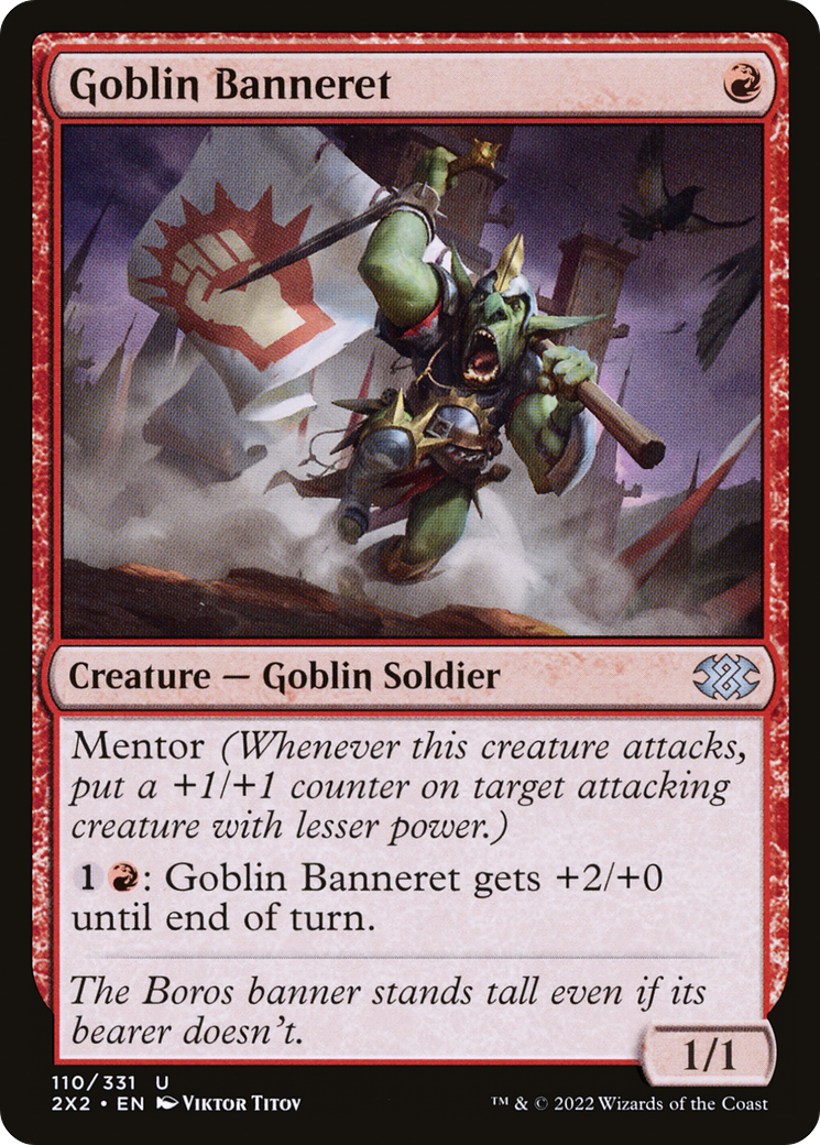 Goblin Banneret (2X2) #110 [EN/N]