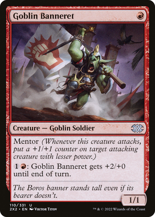 Goblin Banneret (2X2) #110 [EN/N]