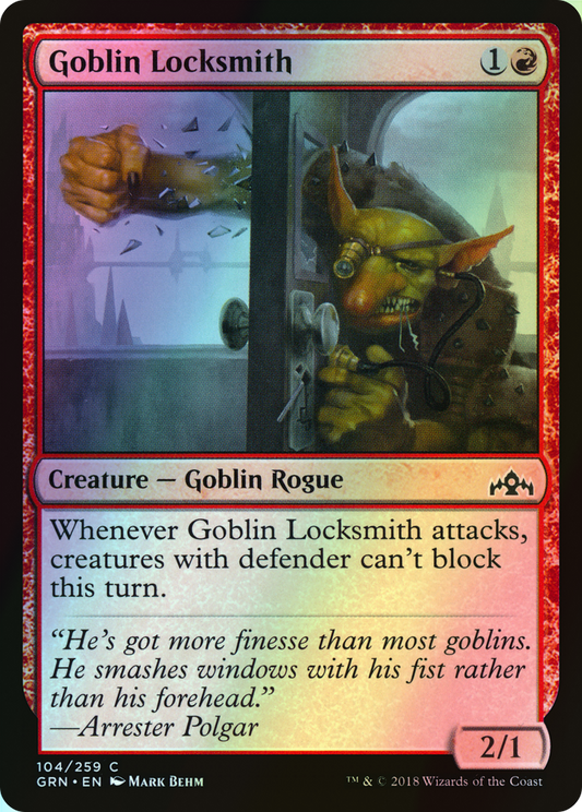 Goblin Locksmith (GRN) #104 [EN/F]