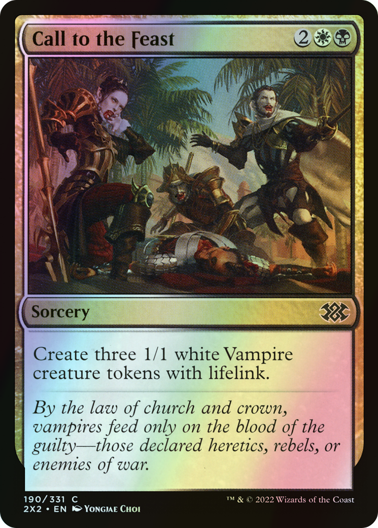 Call to the Feast (2X2) #190 [EN/F]