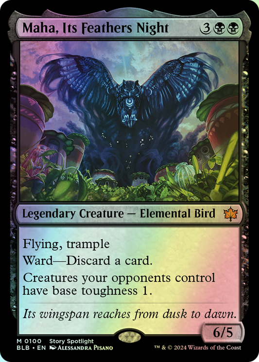 Maha, Its Feathers Night (BLB) #100 [EN/F]