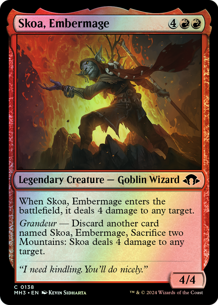 Skoa, Embermage (MH3) #138 [EN/F]