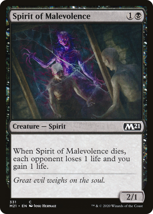 Spirit of Malevolence (M21) #331 [EN/N]