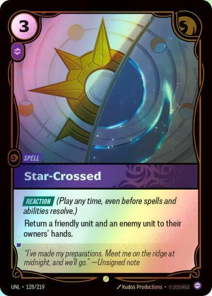 Star-Crossed (UNL) #128 [EN/F] s/o