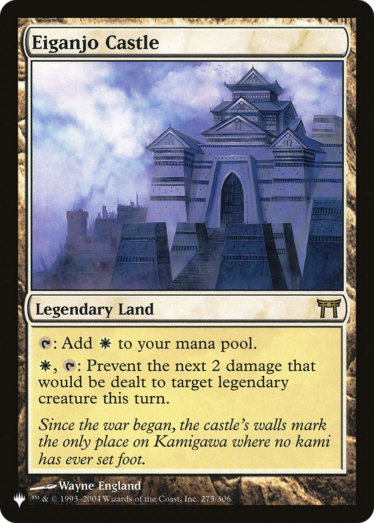 Eiganjo Castle (PLST) #CHK-275 [EN/N]