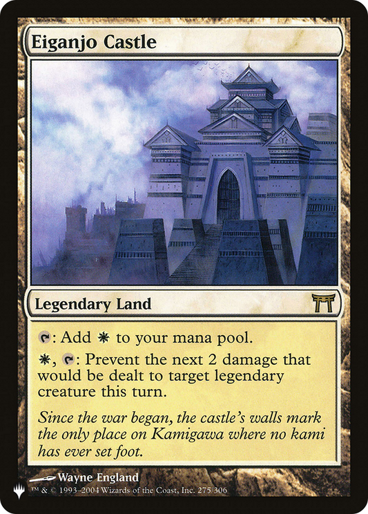 Eiganjo Castle (PLST) #CHK-275 [EN/N]