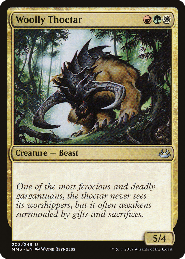 Woolly Thoctar (MM3) #203 [EN/N]