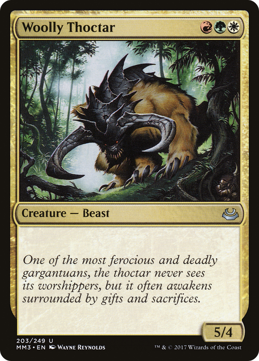 Woolly Thoctar (MM3) #203 [EN/N]