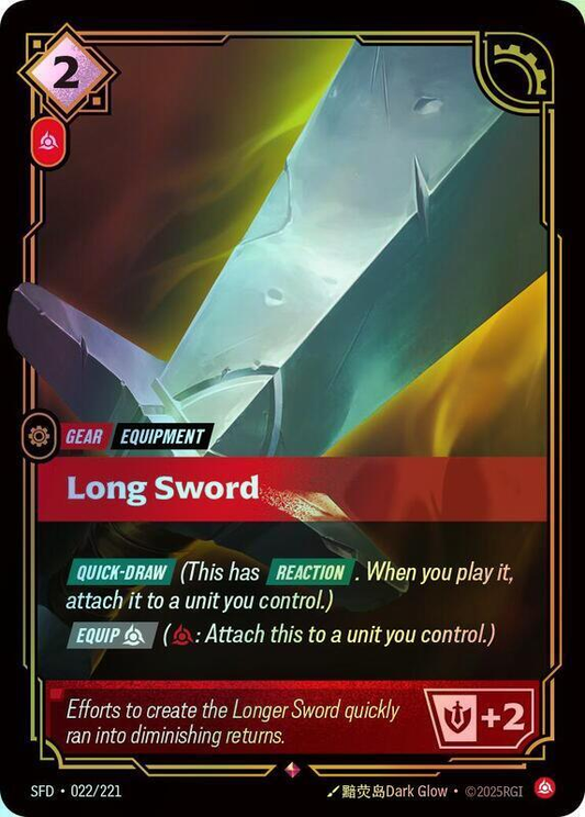 Long Sword (SFD) #022 [EN/F]