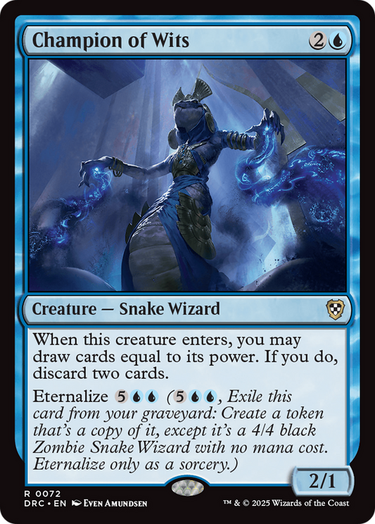 Champion of Wits (DRC) #72 [EN/N]