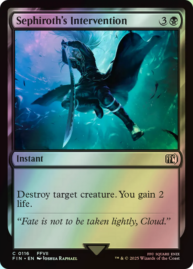 Sephiroth's Intervention (FIN) #116 [EN/F] s/o