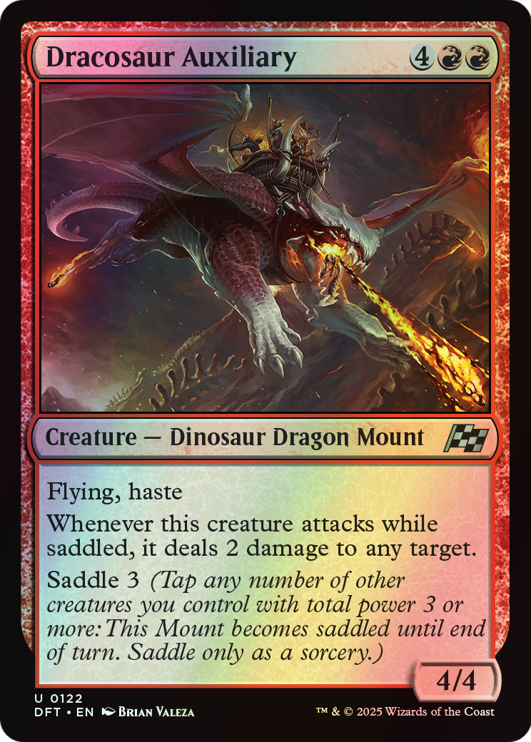 Dracosaur Auxiliary (DFT) #122 [EN/F] s/o