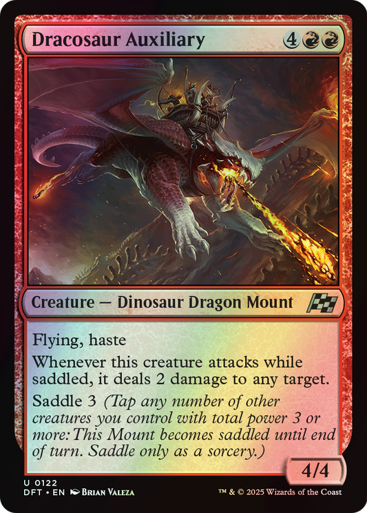 Dracosaur Auxiliary (DFT) #122 [EN/F] s/o
