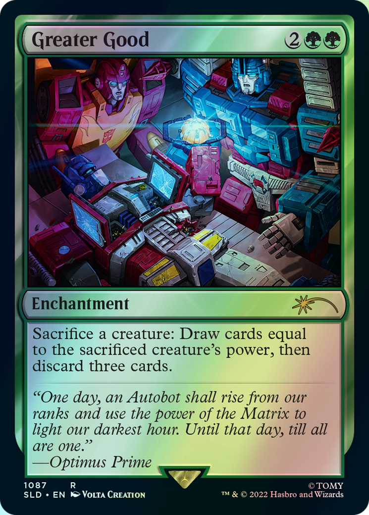 Greater Good (SLD) #1087 [EN/F]