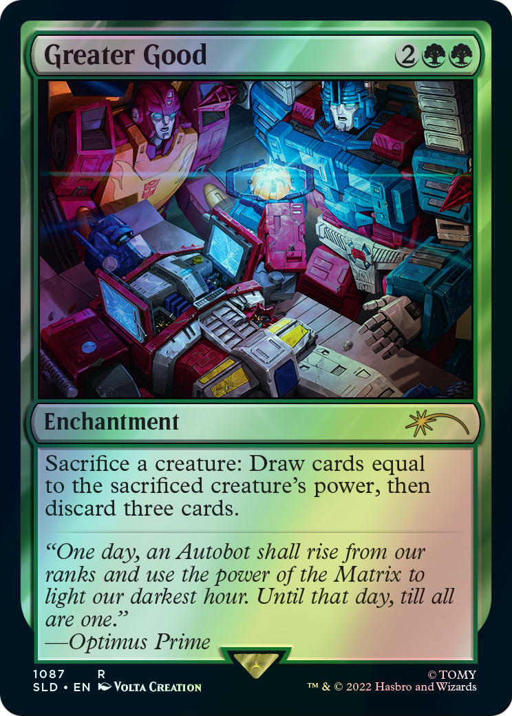 Greater Good (SLD) #1087 [EN/F]