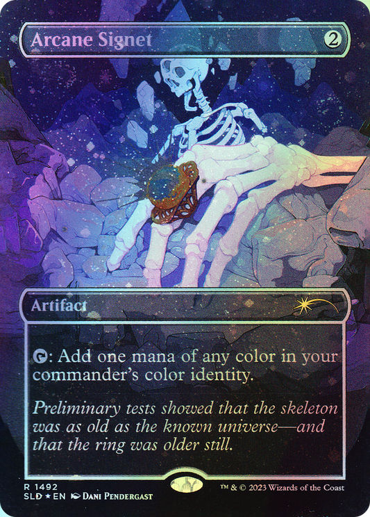 Arcane Signet - Galaxy Foil (SLD) #1492★ [EN/F] s/o