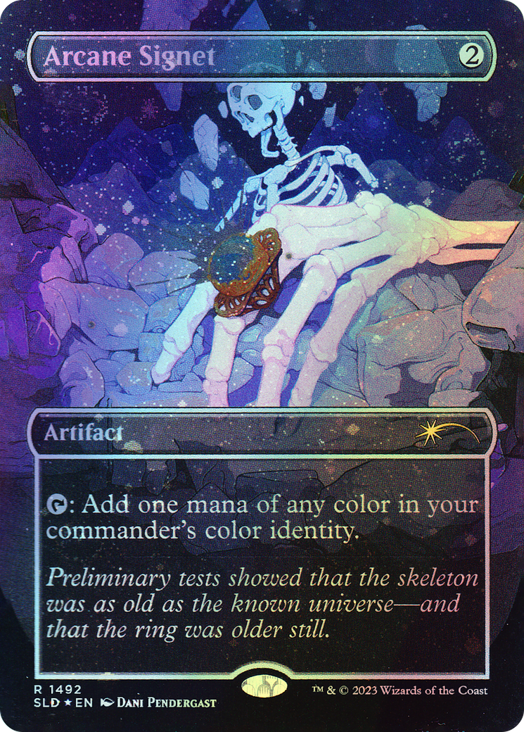 Arcane Signet - Galaxy Foil (SLD) #1492★ [EN/F] s/o
