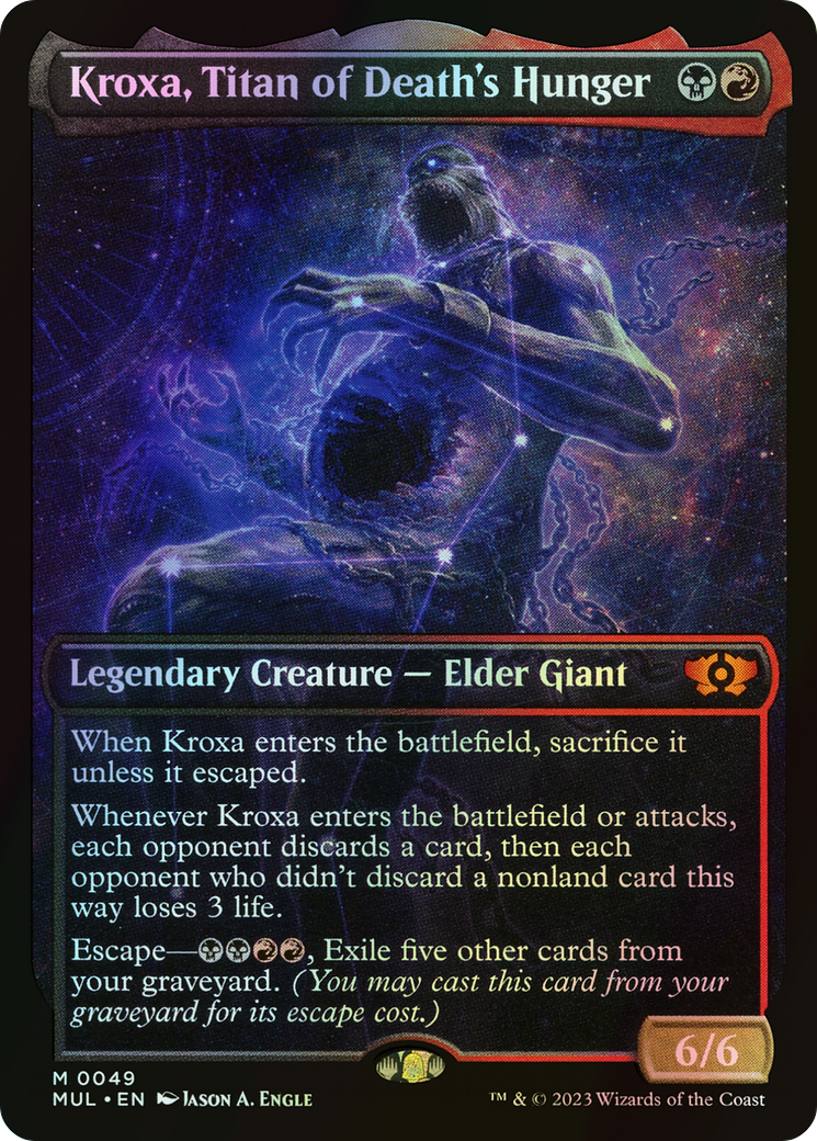 Kroxa, Titan of Death's Hunger (MUL) #49 [EN/F]