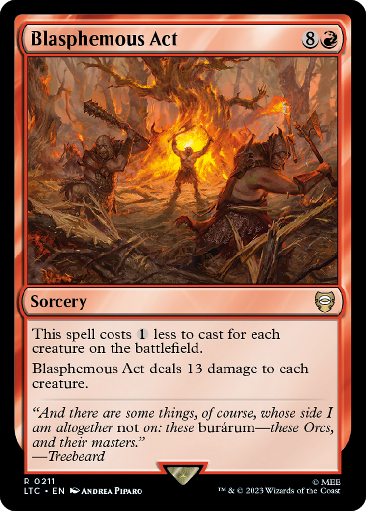 Blasphemous Act (LTC) #211 [EN/N]