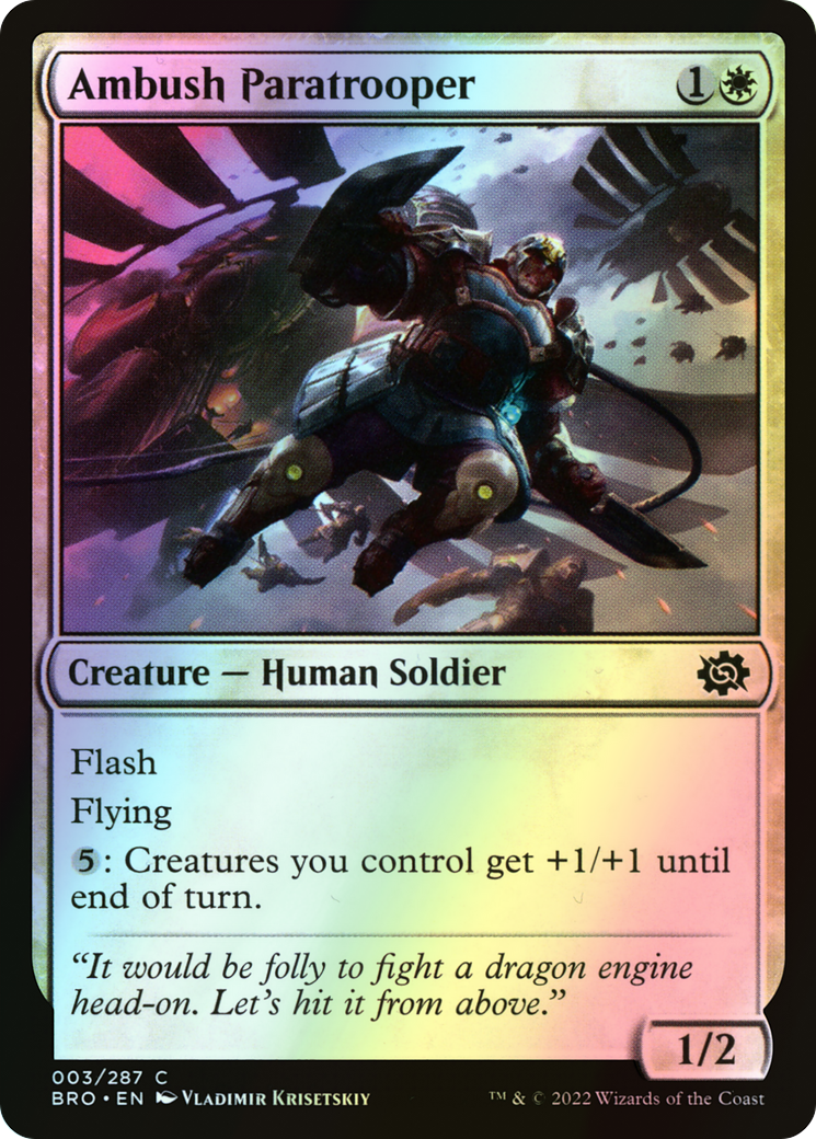 Ambush Paratrooper (BRO) #3 [EN/F]