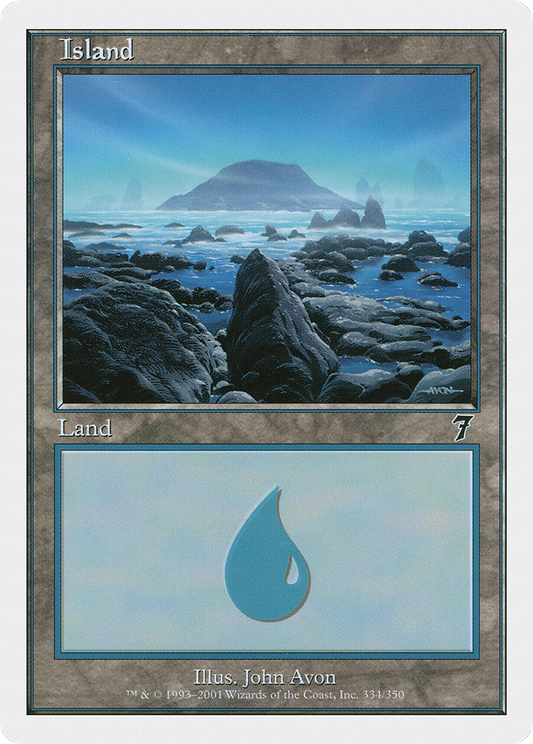Island (7ED) #334 [EN/N]